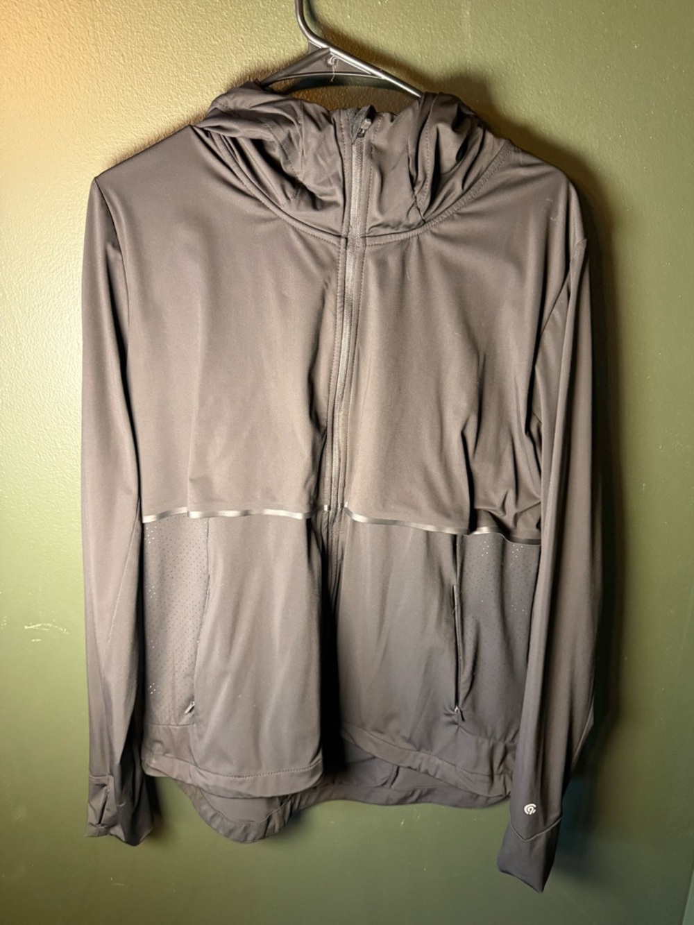 Champion Men's Hooded Performance Jacket in Black